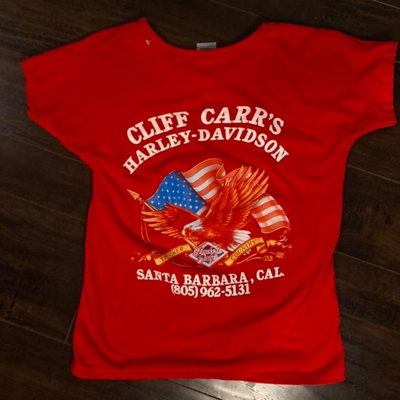 3D emblem "Harley Davidson" graphic t-shirt - Picture 3 of 6